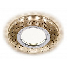 Встраиваемый светильник ambrella light led s218 s218 wh-ch-wa